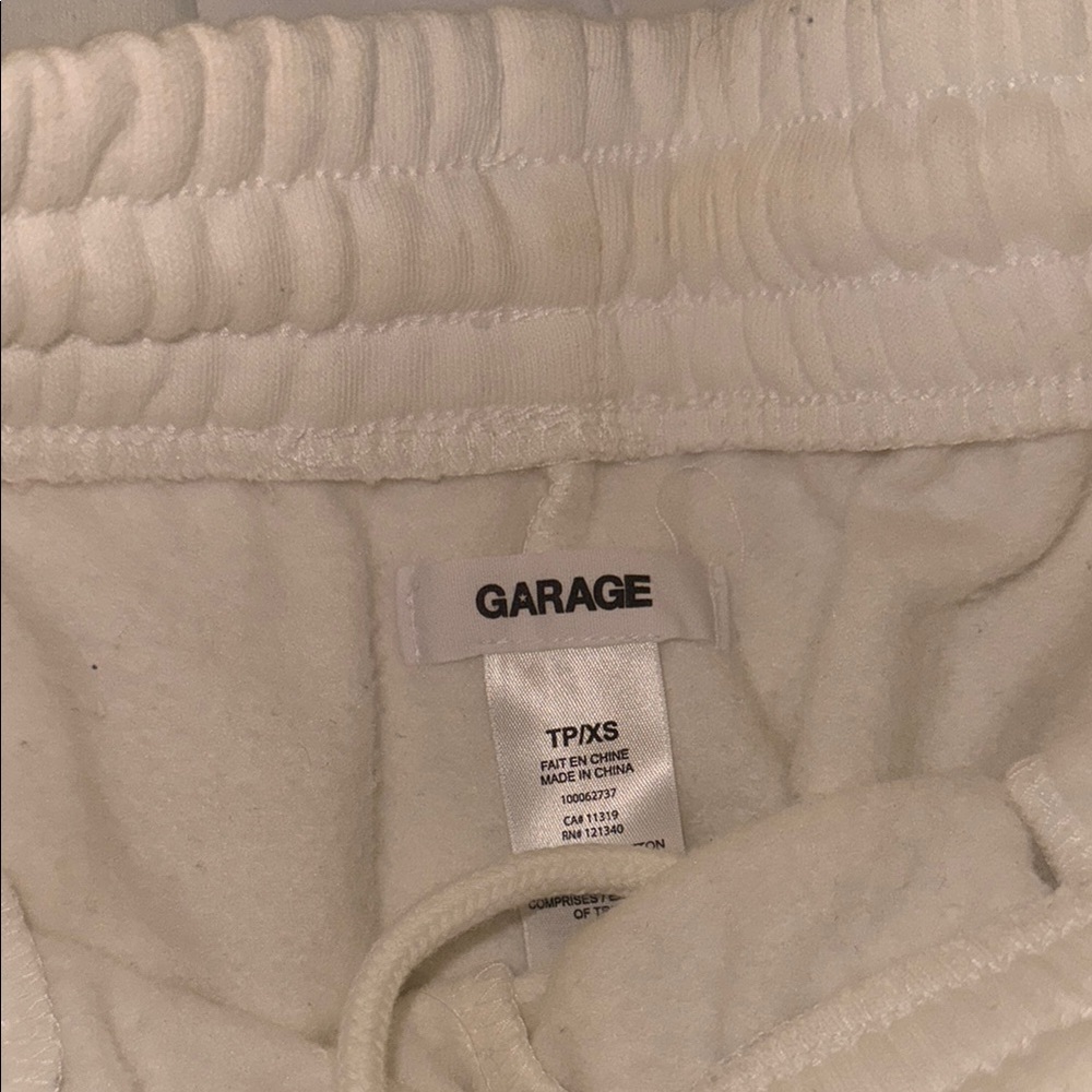 garage white Joggers / Sweatpants - Picture 2 of 6